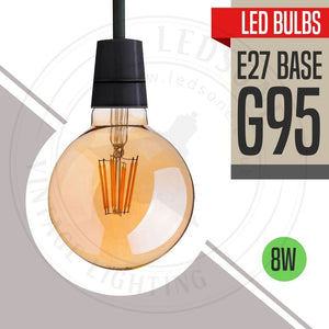 10 Pack E27 LED Edison Dimmable Vintage Amber Glass Warm white 2700K Light Bulbs TapClickBuy