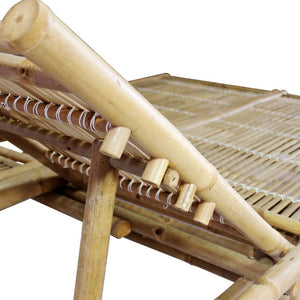 2-Person Sun Lounger Bamboo TapClickBuy