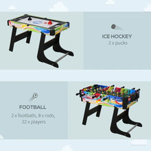 Load image into Gallery viewer, 4-in-1 Foldable Game Table Hockey Football Table Tennis &amp; Pool Home Gaming TapClickBuy