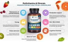 Load image into Gallery viewer, A-Z Multivitamins &amp; Minerals - 365 Vegan Multivitamin Tablets TapClickBuy