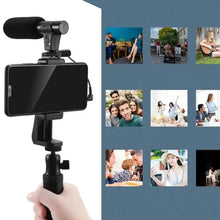 Load image into Gallery viewer, All-in-One Creator Kit – Phone Tripod, Mic &amp; Ring Light for Pro Videos! TapClickBuy