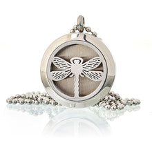 Load image into Gallery viewer, Aromatherapy Diffuser Necklace - Dragonfly 25mm TapClickBuy