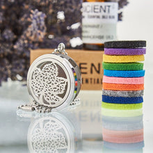 Load image into Gallery viewer, Aromatherapy Diffuser Necklace - Leaf 30mm TapClickBuy