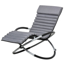 Load image into Gallery viewer, Breathable Mesh Rocking Chair Design Orbital Mat Removable Black Grey TapClickBuy