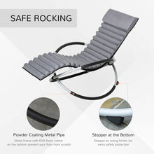 Load image into Gallery viewer, Breathable Mesh Rocking Chair Design Orbital Mat Removable Black Grey TapClickBuy