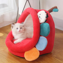 Load image into Gallery viewer, Cat Litter Villa Semi-enclosed Removable And Washable Cat House TapClickBuy