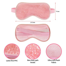 Load image into Gallery viewer, Cooling Eye Mask Reusable Microwavable Freezable Eye Compress Gel Sleeping Relaxation TapClickBuy