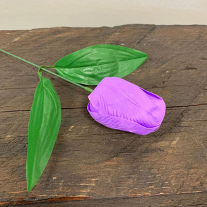 Craft Soap Flower - Med Tulip - Lavender TapClickBuy