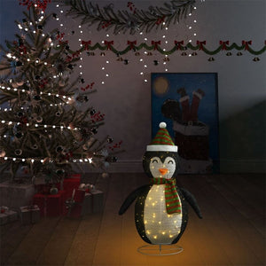 Decorative Christmas Snow Penguin Figure LED Luxury Fabric 90cm to 120cm TapClickBuy
