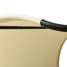 Load image into Gallery viewer, Double Sun Lounger with Canopy Textilene Taupe and Cream TapClickBuy