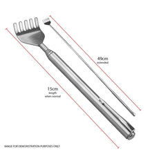 Load image into Gallery viewer, Extendable Back Scratcher BLACK TapClickBuy