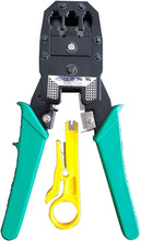 Load image into Gallery viewer, Networking Multipurpose Tool Kit Crimping Cutter &amp; Cable Tester Stripper Punch TapClickBuy