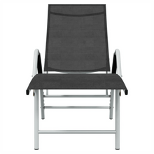 Load image into Gallery viewer, Sun Lounger Textilene and Aluminium Black TapClickBuy