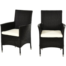 Load image into Gallery viewer, 2 PC Rattan Chairs Set-Dark Coffee TapClickBuy