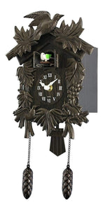 27828 ACCTIM HAMBURG ANTIQUE BROZE CUCKOO CLOCK TapClickBuy