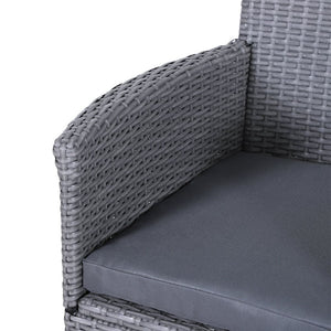 3pc Rattan Coffee Set-Grey TapClickBuy