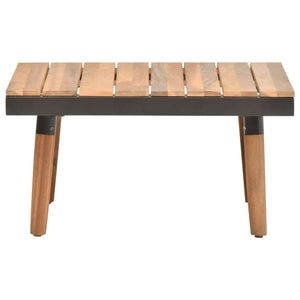 4 Piece Garden Lounge Set with Cushions Solid Wood Acacia TapClickBuy