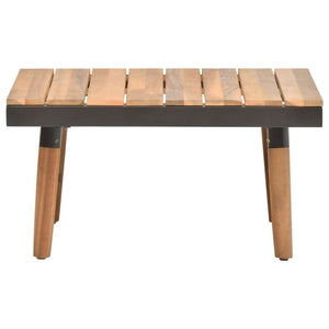 4 Piece Garden Lounge Set with Cushions Solid Wood Acacia TapClickBuy