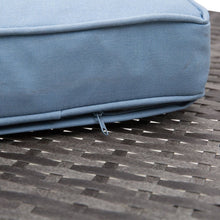 Load image into Gallery viewer, 4-Seater Outdoor Garden PE Rattan Furniture Set Blue TapClickBuy
