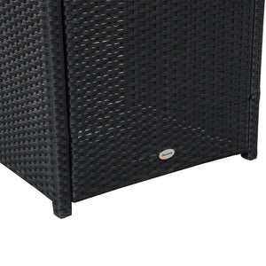 5 P? Rattan Set-Black/Creamy White TapClickBuy