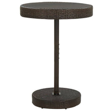 Load image into Gallery viewer, 5 Piece Garden Bar Set Poly Rattan Brown TapClickBuy