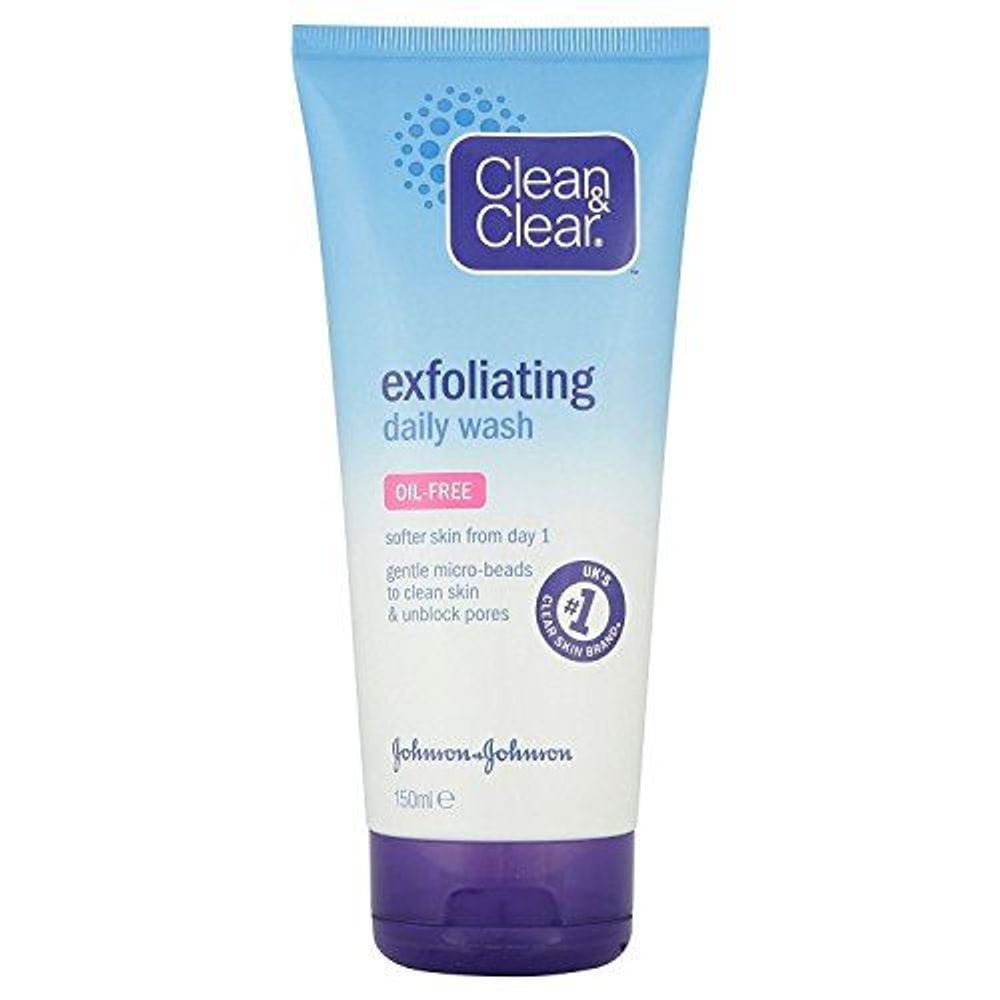 6 x Clean & Clear Exfoliating Daily Wash 150ml TapClickBuy