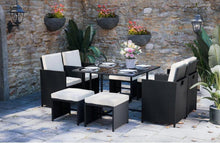 Load image into Gallery viewer, 9Pc Rattan Dining Set TapClickBuy