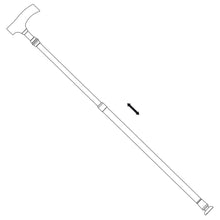 Load image into Gallery viewer, Adjustable Walking Stick TapClickBuy