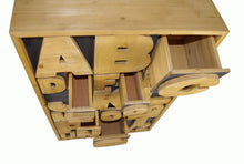 Load image into Gallery viewer, Alphabet Cabinet 54 x 26 x 89cm TapClickBuy