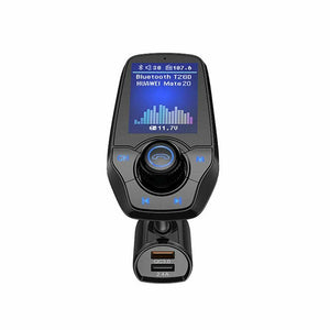 Aquarius Wireless Multifunctional Bluetooth Car FM Transmitter with Dual USB Port TapClickBuy