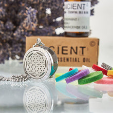 Load image into Gallery viewer, Aromatherapy Diffuser Necklace - Flower of Life 25mm TapClickBuy