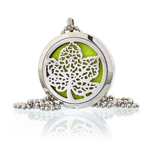 Load image into Gallery viewer, Aromatherapy Diffuser Necklace - Leaf 30mm TapClickBuy
