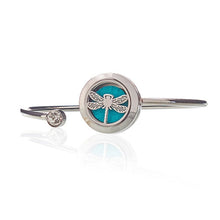 Load image into Gallery viewer, Aromatherapy Jewellery Crystal Bracelet - Dragonfly - 20mm TapClickBuy