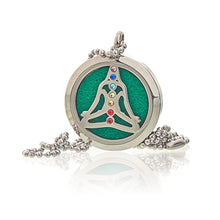 Load image into Gallery viewer, Aromatherapy Jewellery Necklace - Yoga Chakra - 30mm TapClickBuy