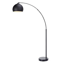 Load image into Gallery viewer, Arquer Arc Curved LED Floor Lamp &amp; Shade, Modern Lighting, Black TapClickBuy