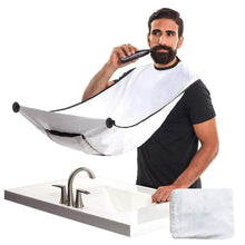 Load image into Gallery viewer, Beard Trimming Bib Beard Apron Trimming Net Catcher TapClickBuy