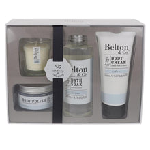 Load image into Gallery viewer, Belton &amp; Co Luxury Bath &amp; Body Set with Candle TapClickBuy