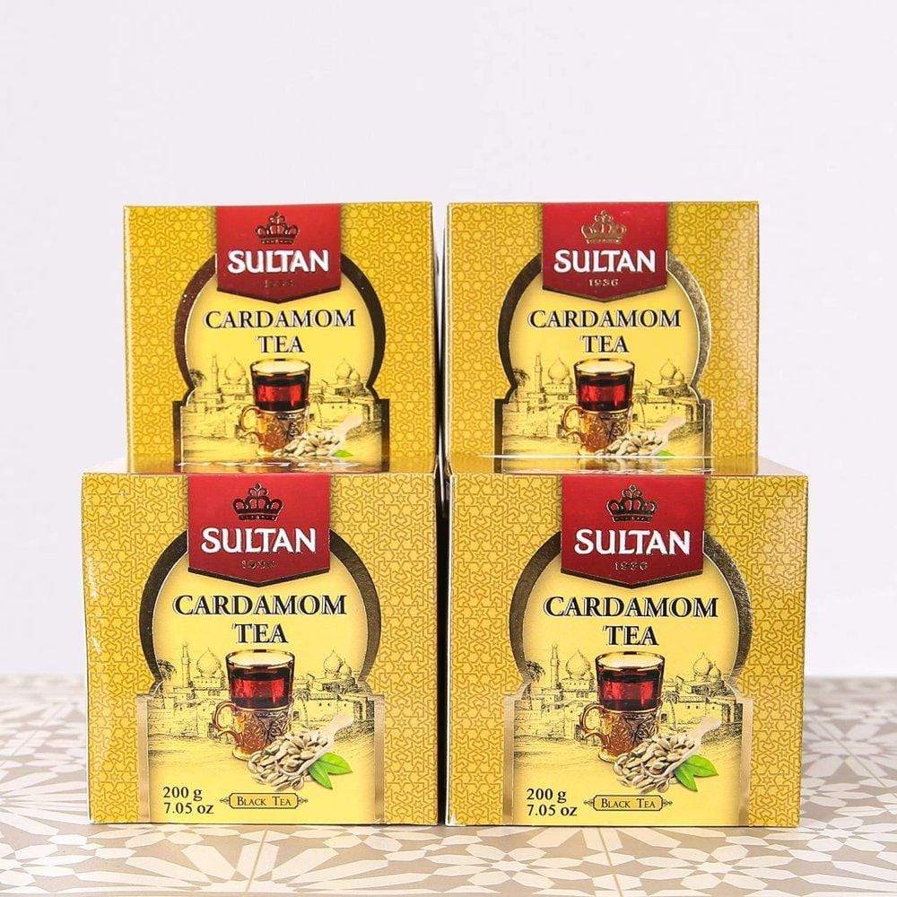 Cardamom Multipacks of 4 or 10 Loose Black Tea 200gr TapClickBuy