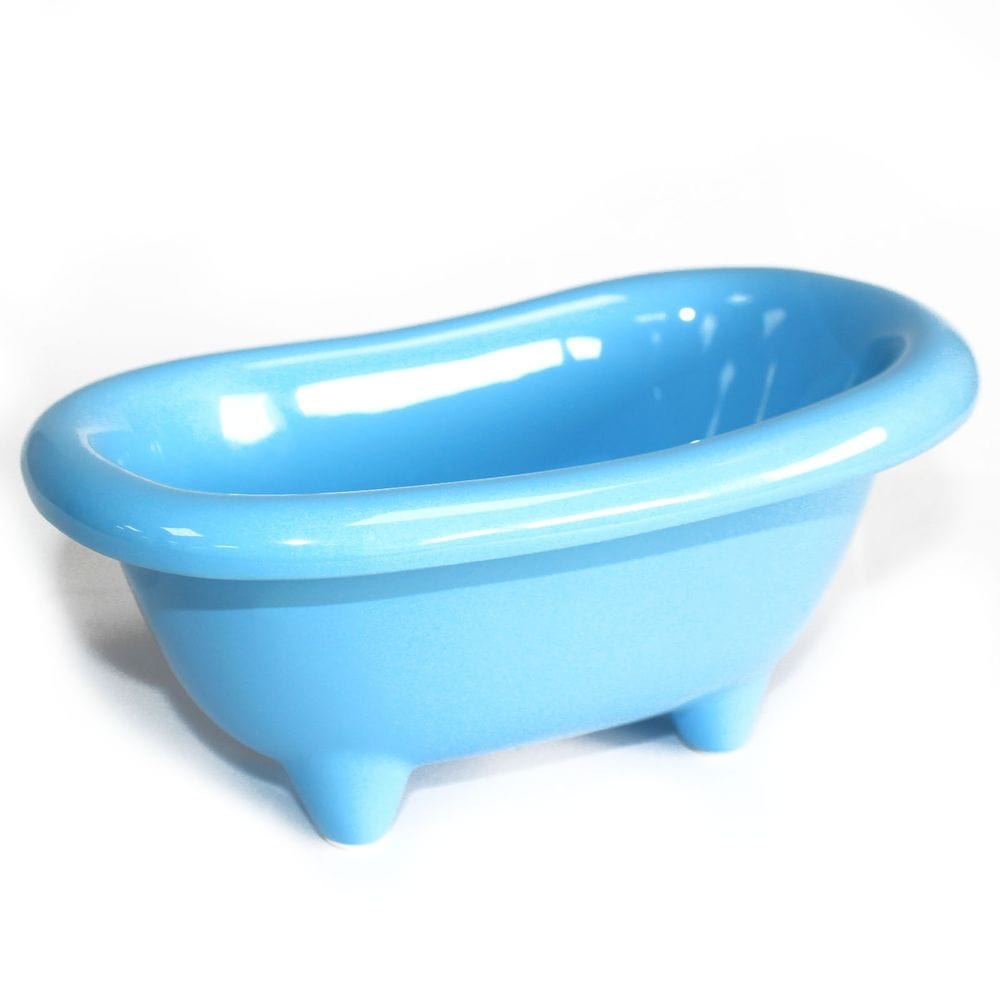 Ceramic Mini Bath - Baby Blue TapClickBuy