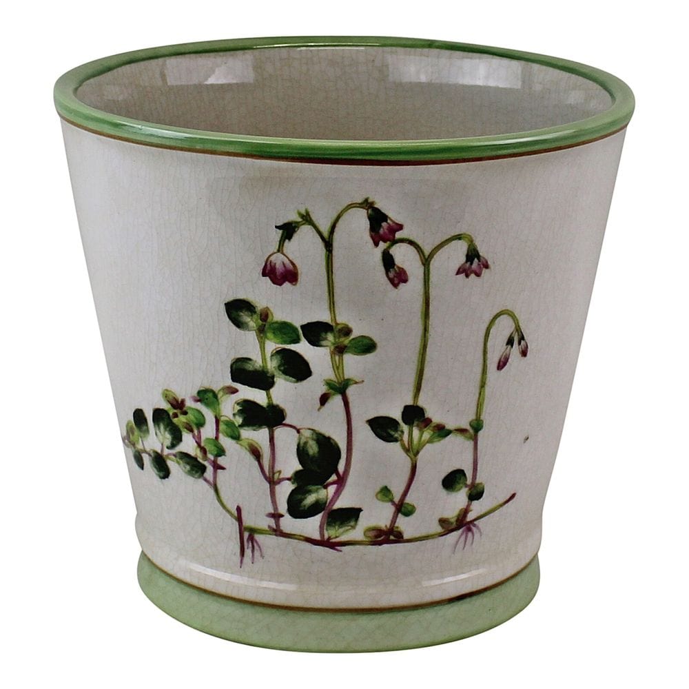 Ceramic Round Planter, Diameter 17cm TapClickBuy