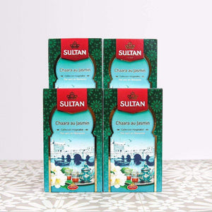 Chaara Filament Multipacks of 4 or 10 Loose Green Tea With Jasmine 100gr TapClickBuy