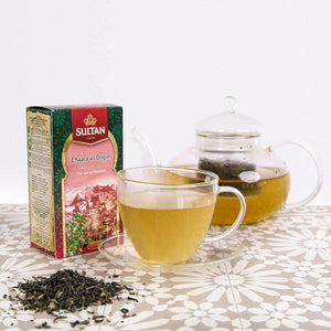 Chaara Filament Multipacks of 4 or 10 Loose Green Tea With Oregano 100gr TapClickBuy