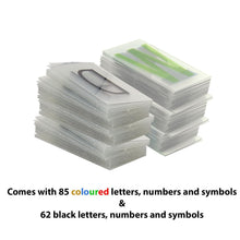 Load image into Gallery viewer, Cinematic Light Box W 147 Letters, Number, Symbols | AS-31341 | Multi Coloured TapClickBuy