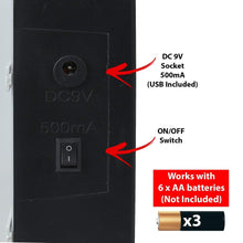 Load image into Gallery viewer, Cinematic Light Box W 147 Letters, Number, Symbols | AS-31341 | Multi Coloured TapClickBuy