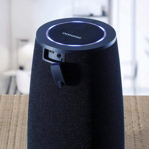 Daewoo Voice Assistant Bluetooth Speaker 5W Powerful Audio Output Lightweight and Portable Blue TapClickBuy