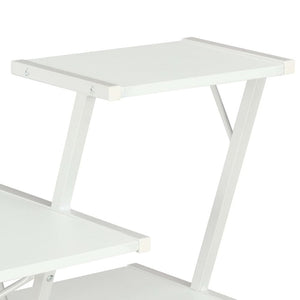 Desk with Shelf Modern Practical Elegant TapClickBuy