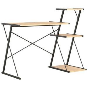 Desk with Shelf Modern Practical Elegant TapClickBuy