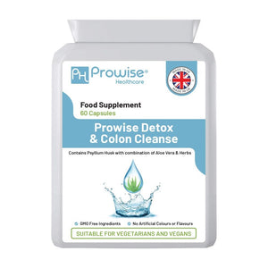 Detox Colon Cleanse 600mg 60 Capsules by Prowise Healthcare TapClickBuy