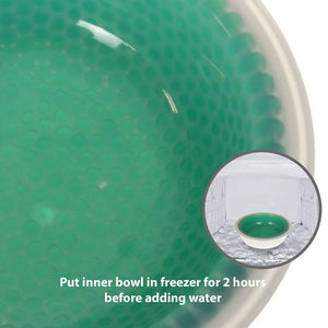 DISC Smart Choice Cool Water Pet Cooling Bowl Keep Cold 450ml DGI-2247 chill TapClickBuy