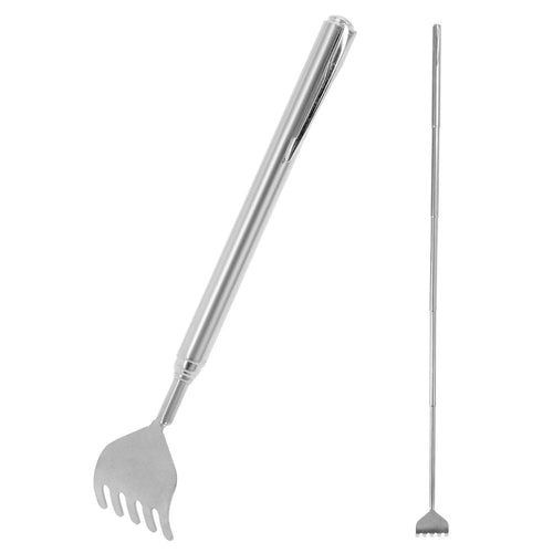 Extendable Back Scratcher SILVER/CHROME TapClickBuy